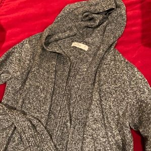 Super soft hollister hooded cardigan